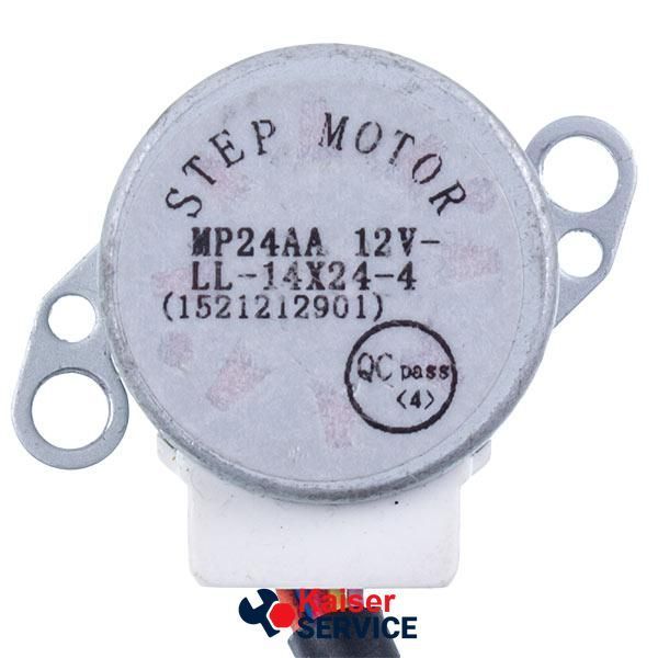 Мотор шаговый тяги шторок для кондиционеров MP24AA C&H 1521212901 12V шток 5x9mm 11094200 фото