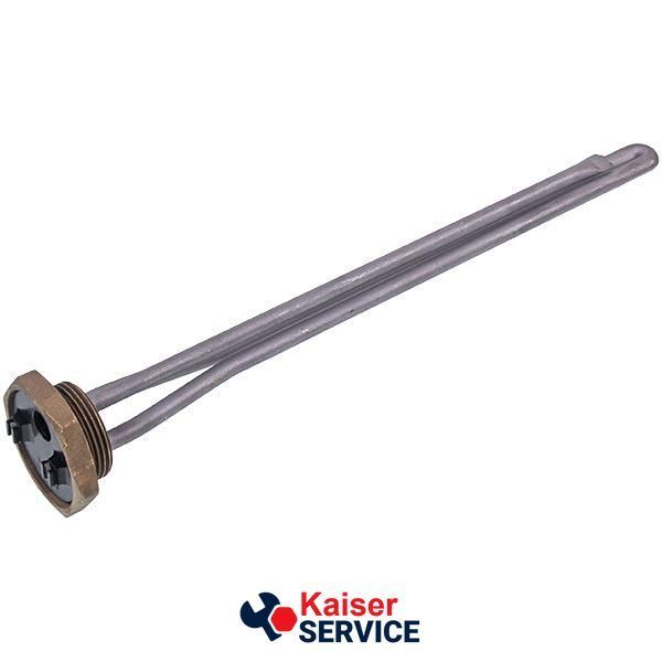 Тен для чавунних батарей Kawai 800W (нержавіюча сталь) L=310mm D різьблення = 1 1/4'' (різьба ліва) 642506 фото