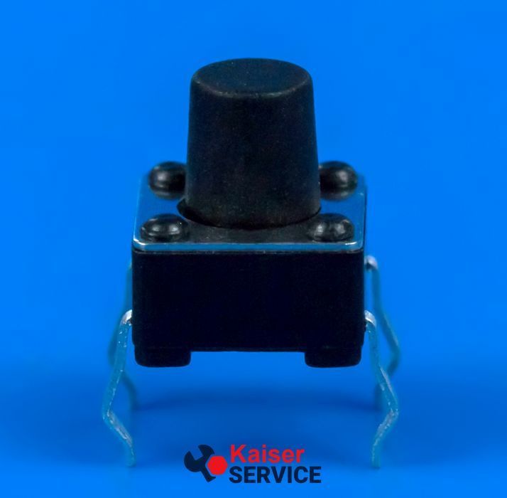 Кнопка тактовая 6х6x7мм 4pin 11031437 фото