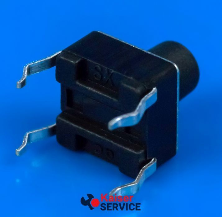 Кнопка тактовая 6х6x7мм 4pin 11031437 фото