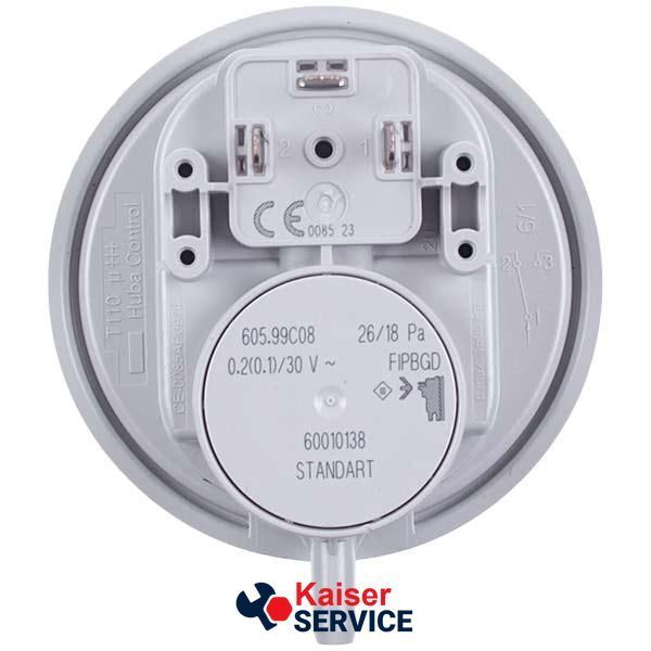 Реле тиску повітря (пресостат) Huba Control 26/18 Па для газового котла Junkers Ceraclass ZWE/ZS 8716012753 642564 фото