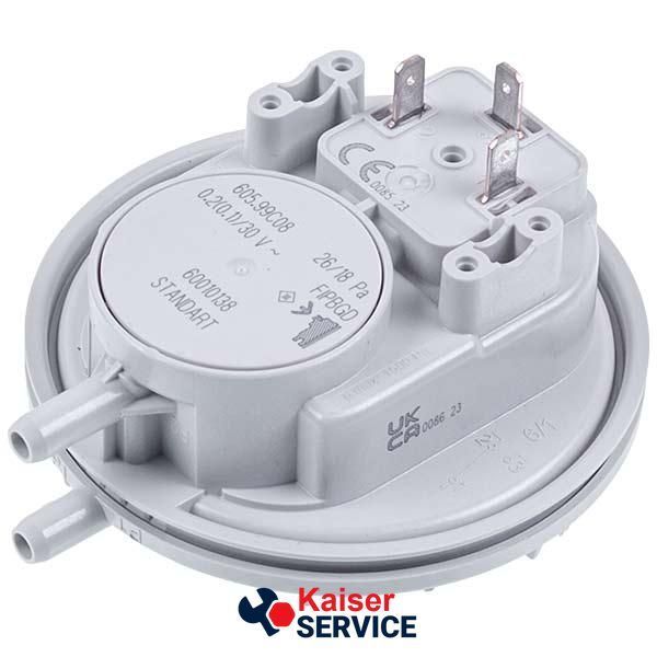 Реле тиску повітря (пресостат) Huba Control 26/18 Па для газового котла Junkers Ceraclass ZWE/ZS 8716012753 642564 фото