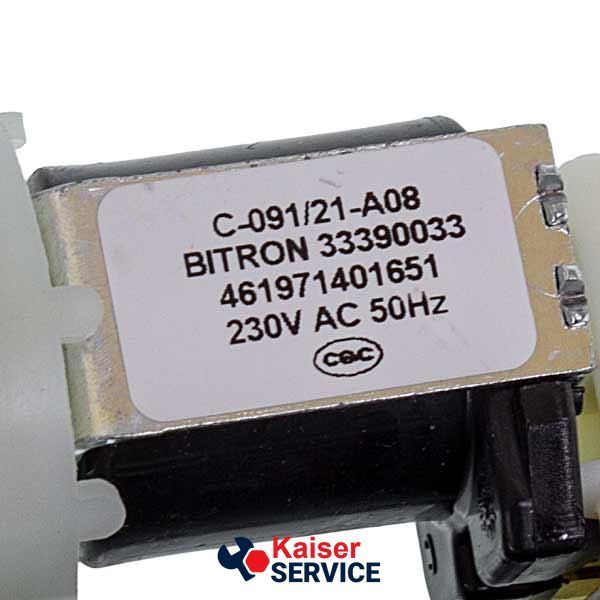 WHIRLPOOL 481227128558 Клапан подачи воды 2/90 для стиральной машины 406349 фото