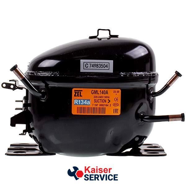 Компрессор для холодильника Zanussi ZEL GML140A R134a 140W (с пусковым реле ZNB43-120P15C) 617263 фото