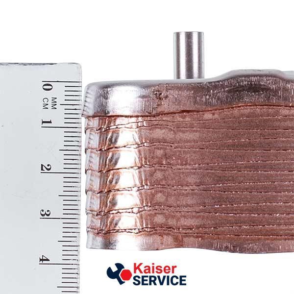 Теплообмінник ГВП пластинчастий (14 пл.) для газового котла Protherm Тигр 24 KTV12, 24 KOV12 0020025294 617350 фото