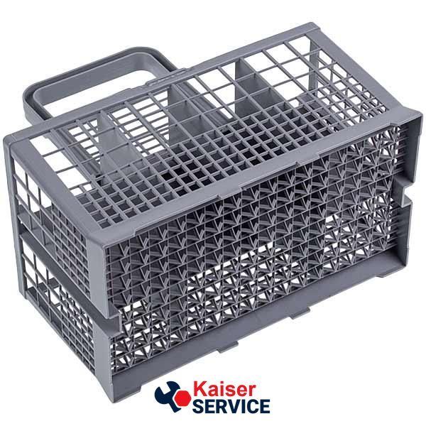 Корзина для столовых приборов посудомоечной машины 245x125x140mm (универсальная) (высота с ручкой 245mm) 11058437 фото