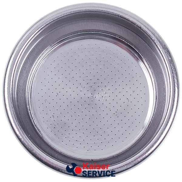 Фільтр-сито на дві порції для кавоварки Saeco 11007038 D=60-52mm (сходинки) D кромки=68mm H=27mm 409628 фото