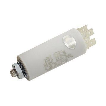 Пусковой конденсатор для стиральной машины 2uF 450V 30x55mm (4 клемы) (CAP502UN) 406271 фото