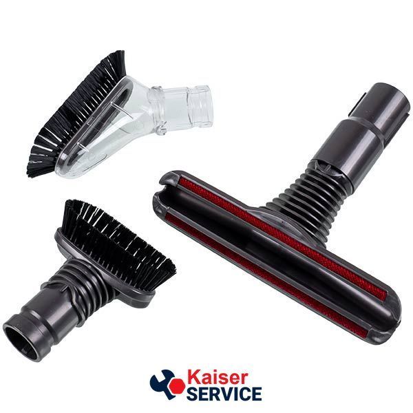 Набор насадок с ворсом + щетка для аккум. пылесоса DYSON 625465 фото