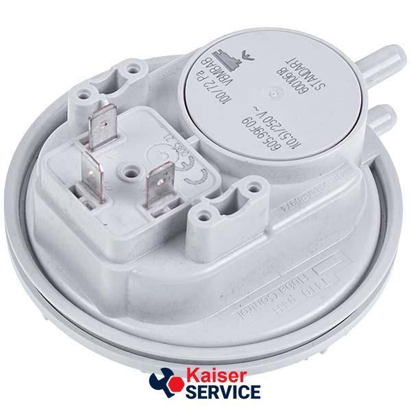 Реле тиску повітря (пресостат) Huba Control 100/72 Па для газового котла Beretta R01005272 11058426 фото
