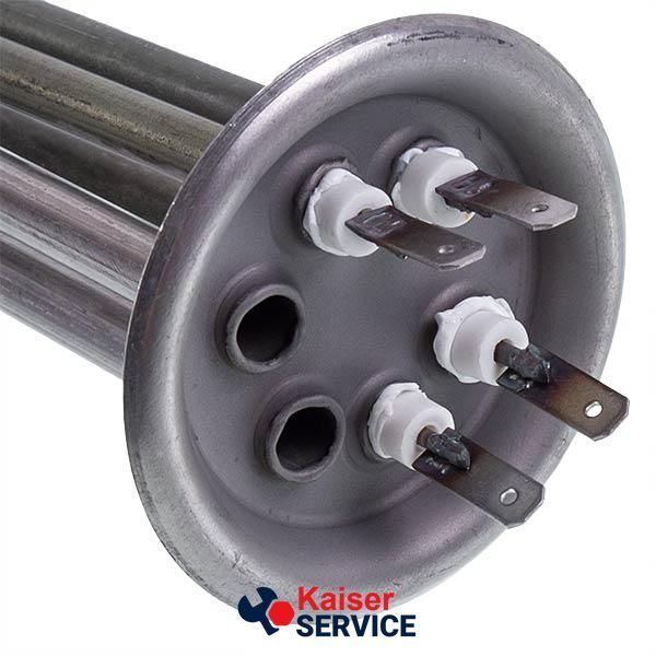 Тэн для бойлера Thermex 2000W (нержавейка) L=340mm, фланец 62mm (под анод M4) 11058358 фото