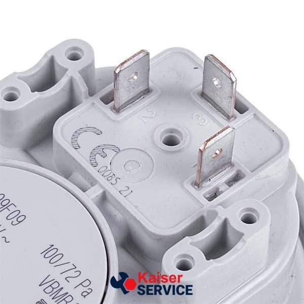 Реле тиску повітря (пресостат) Huba Control 100/72 Па для газового котла Beretta R01005272 11058426 фото