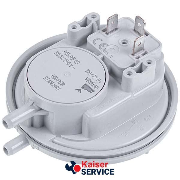 Реле тиску повітря (пресостат) Huba Control 100/72 Па для газового котла Beretta R01005272 11058426 фото