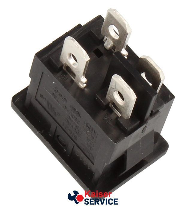 Вимикач живлення (4-х конт.) 12A 250V для електропечі DELONGHI (5111810451) 401156 фото