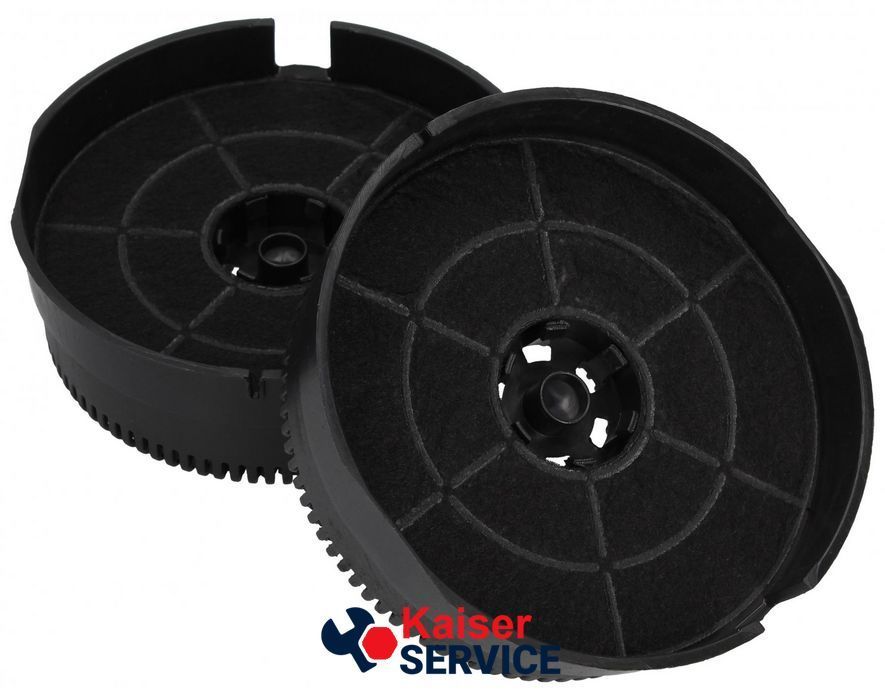 Набор угольных фильтров (2 шт.) для вытяжки D=150mm H=50mm Elica (CFC0141571) 402034 фото