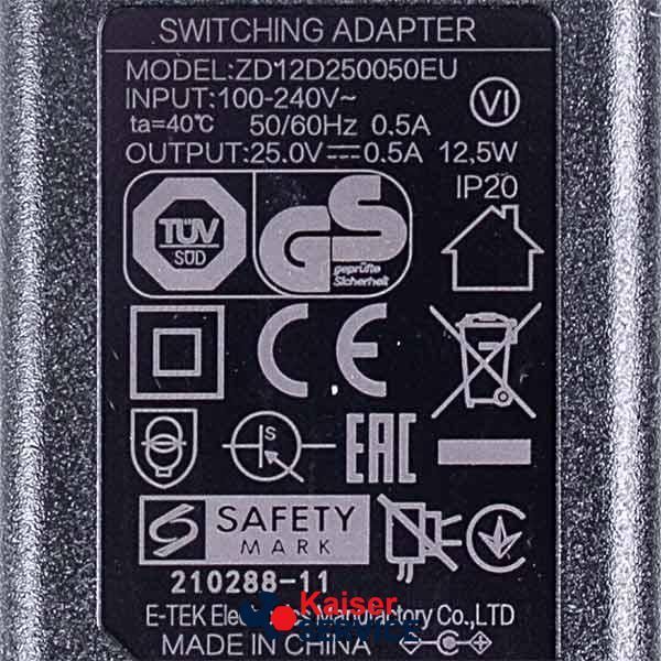 Адаптер для аккумуляторного пылесоса Philips 300003579391 25W 100-240V 18V 617209 фото