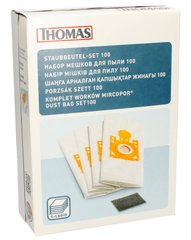 Набір мішків із мікроволокна (4 шт.) 3,5 л + фільтр мотора для серії Thomas (787252) 10323 фото