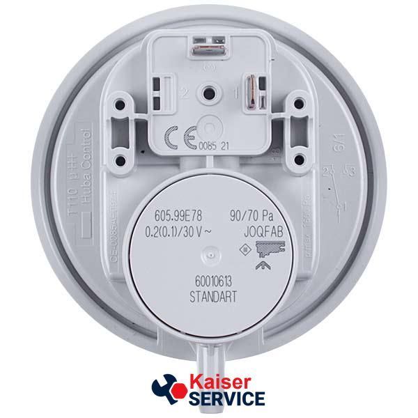 Реле тиску повітря (пресостат) Huba Control 90/70 Па для газового котла 642679 фото