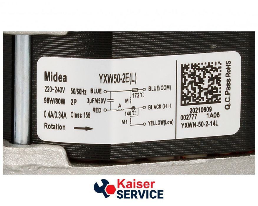 Насос (помпа) циркуляційний посудомийної машини YXW50-2E KAISER (17476000008302) 360658 фото