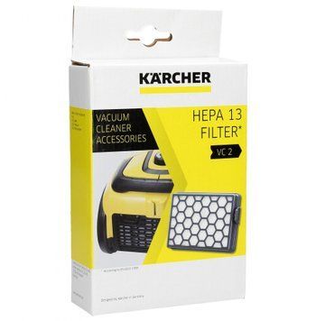 Фільтр вихідний. HEPA13 для пилососа Karcher (2.863-237.0) 328951 фото