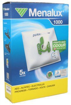 Набор мешков микровол. (5 шт.) 1000 + фильтр мотора (микро) для пылесоса ELECTROLUX (9001961326) 154715 фото