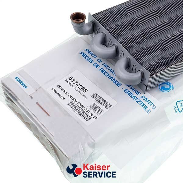 Теплообменник первичный для газового котла Sime Format DGT, Brava One/Slim 30 BF 492714 фото