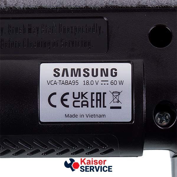 Щітка Turbo для акумуляторного пилососа SAMSUNG DJ97-03150A 493842 фото