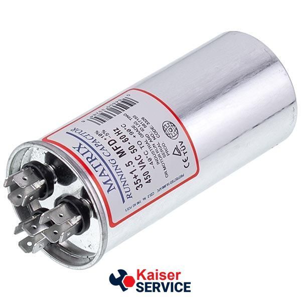 Конденсатор 35+1,5uF 450V CBB65 11089699 фото