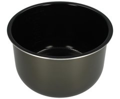 Чаша для мультиварки 5L (керамика) D=240mm H=140mm Moulinex черный (SS-994502) 07521 фото