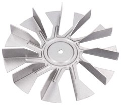 Крыльчатка вентилятора для духовки (метал.) D=126mm d отв.=6mm Zanussi (3581960980) 22788 фото
