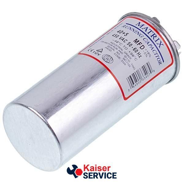 Конденсатор 40+5uF 450V CBB65 642276 фото