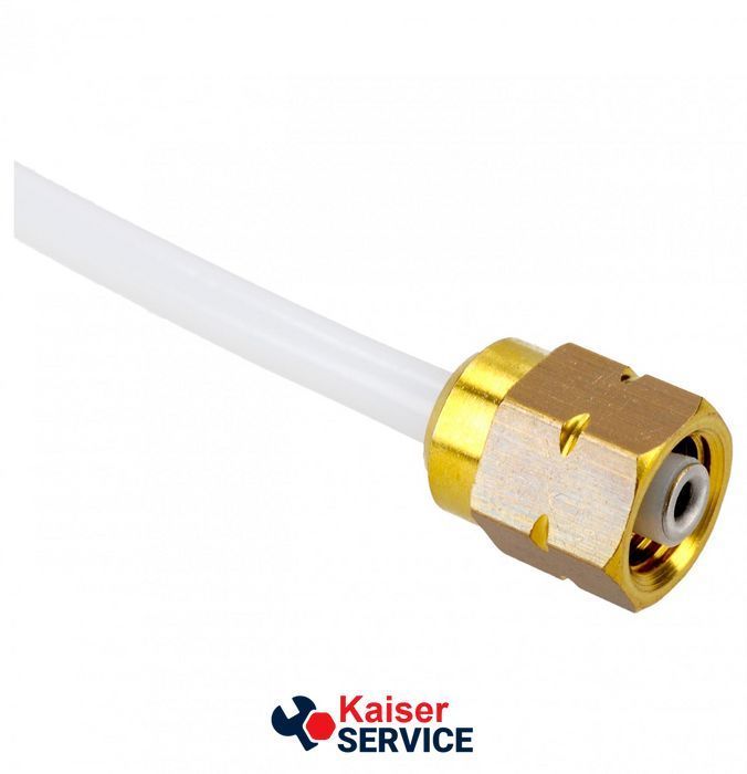 Трубка тефлонова для кавоварки DI=2 DE=4 L=135mm DELONGHI (5513219841) 274105 фото