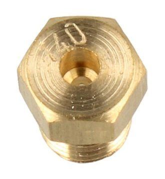 Форсунка (інжектор) пальника (великий) для газової плити D3 KG-TR-G20/20-25 GORENJE (162085) 401122 фото