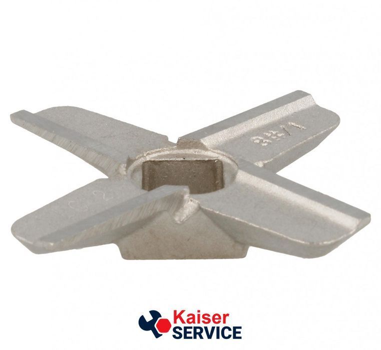 Ніж для м'ясорубки D=55.5mm s=10mm Відп.=10x10mm NR8 GORENJE (280547) 318404 фото