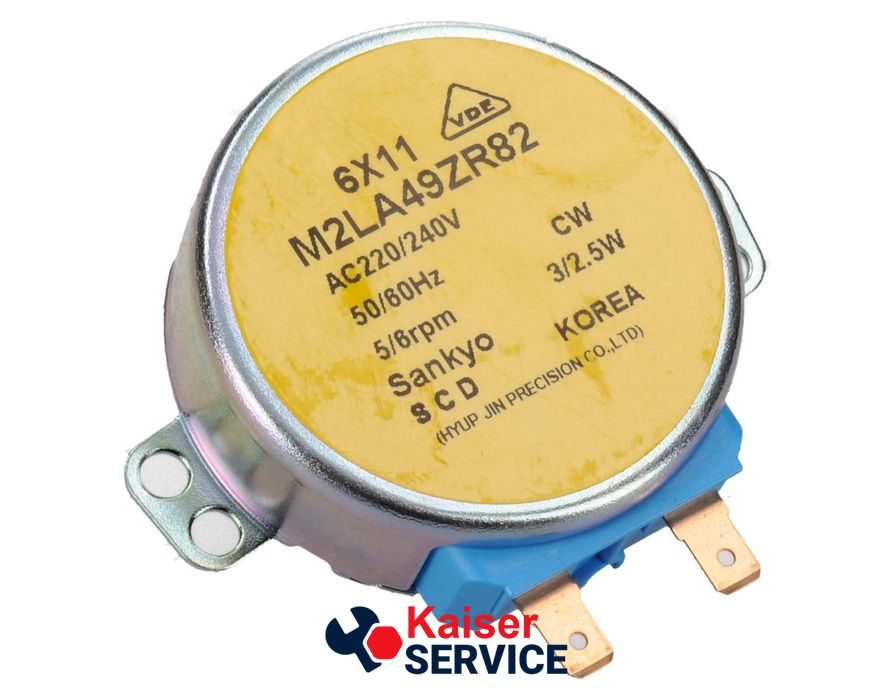 Двигатель заслонки M2LA49ZR82 220V 3W 5/6rpm для холод. SAMSUNG 419616 фото