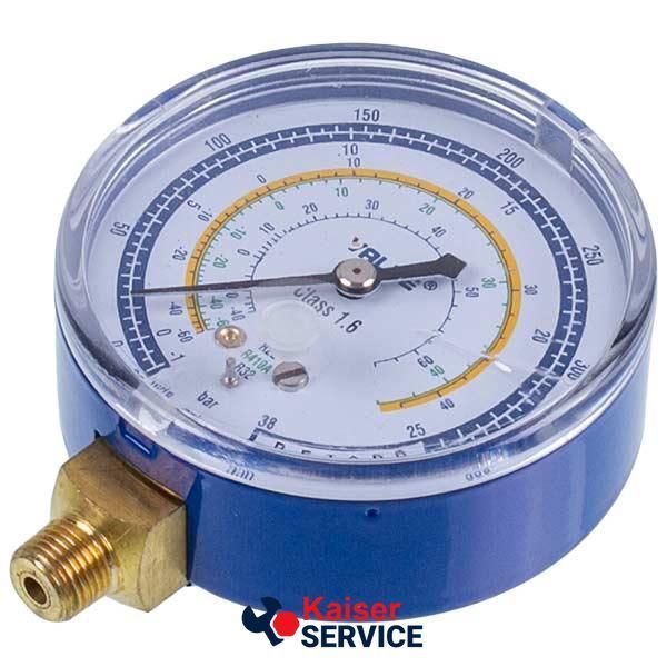 Манометр низкого давления GBL VALUE (D корпуса=68mm, R22 R410a R32) 616068 фото