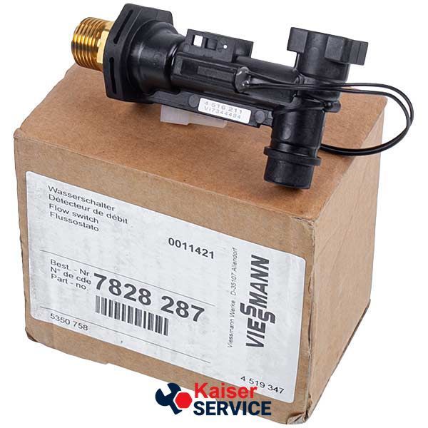 Реле протоку води для газового котла Viessmann WH1B 7828287 493097 фото