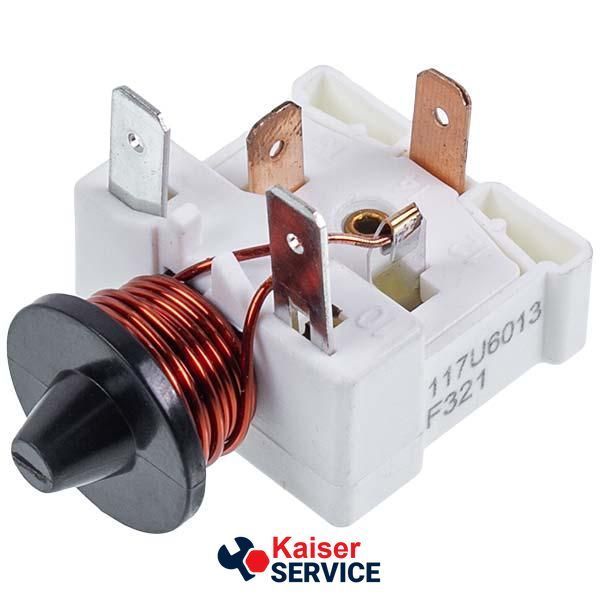 Реле пусковое для холодильника DANFOSS 117U6013 408421 фото