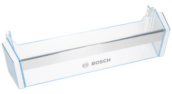 Полка двери для бутылок в холодильник 440x110mm (с логотипом) BOSCH (00743239) 284411 фото