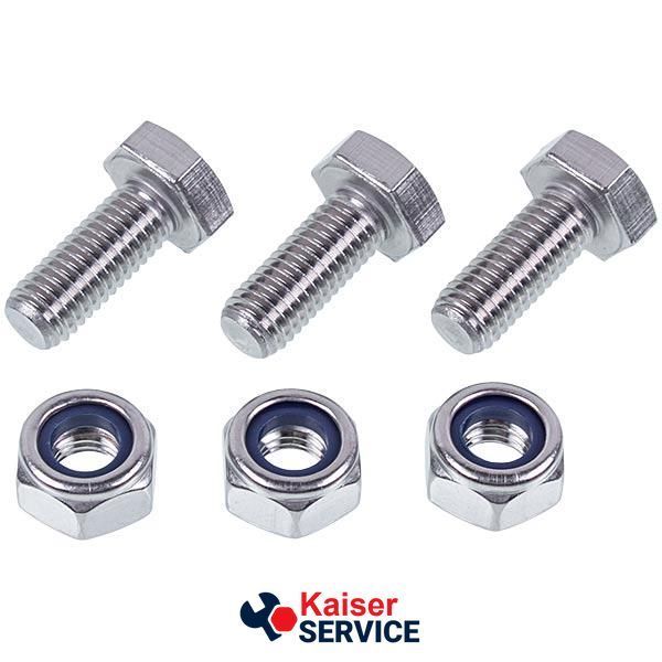 Комплект кріплення хрестовини для пральної машини BOSCH Maxx M10x25 (3 шт.) 642748 фото
