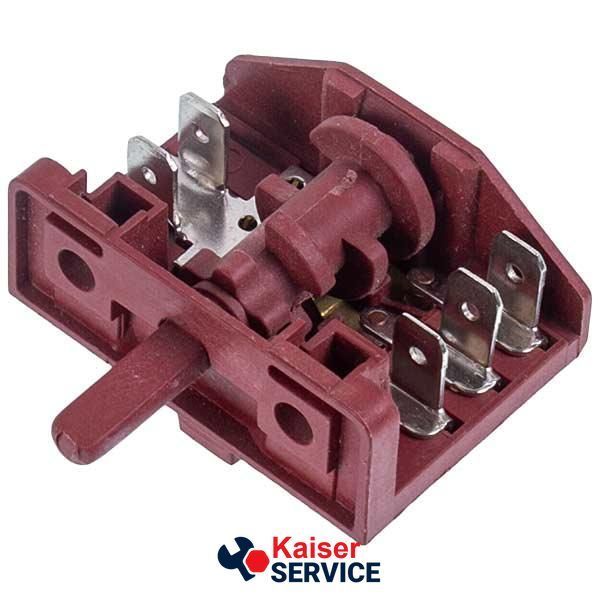 Переключатель мощности конфорок для электроплиты и духовки T125 430/250V 16A (5 позиций) 642708 фото