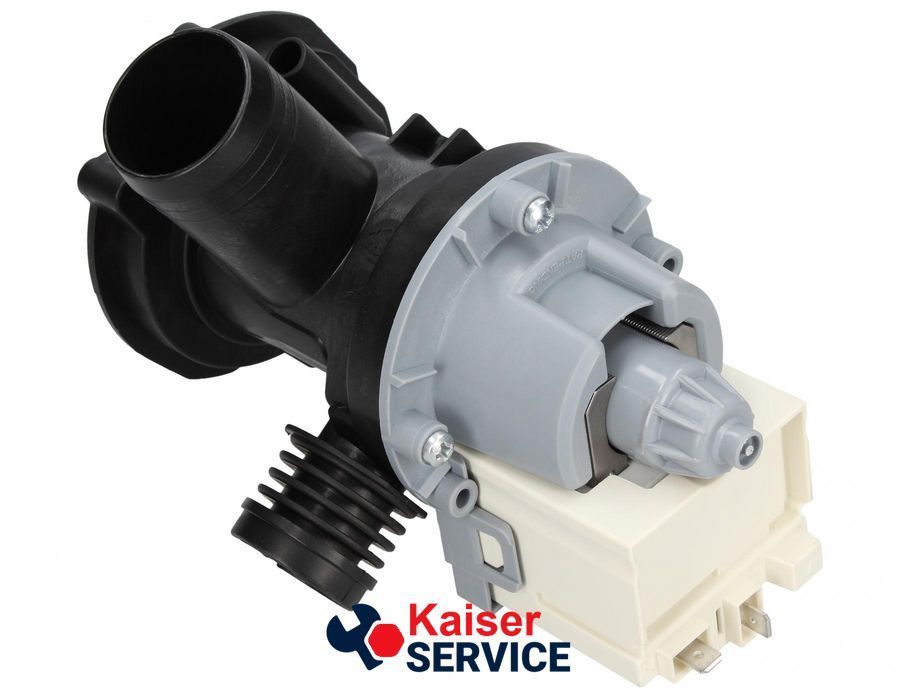 Помпа в зборі 25W M327 0,15A (конт. розд. ззаду, на 3 самор.) Askoll WHIRLPOOL (481010920893) 401402 фото