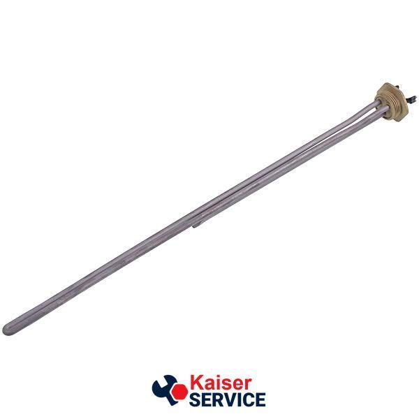 Тен для алюмінієвих батарей Kawai 2000W (нержавіюча сталь) L=495mm D різьблення = 1'' (різьба ліва) 642500 фото