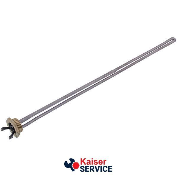 Тен для алюмінієвих батарей Kawai 2000W (нержавіюча сталь) L=495mm D різьблення = 1'' (різьба ліва) 642500 фото
