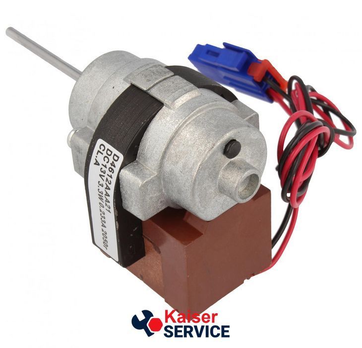 Двигун вентилятора 3.3W 13V(12V) Вал L=40mm D=3.2mm морозильної камери для холодильника Daewoo (D4612AAA21) 354011 фото