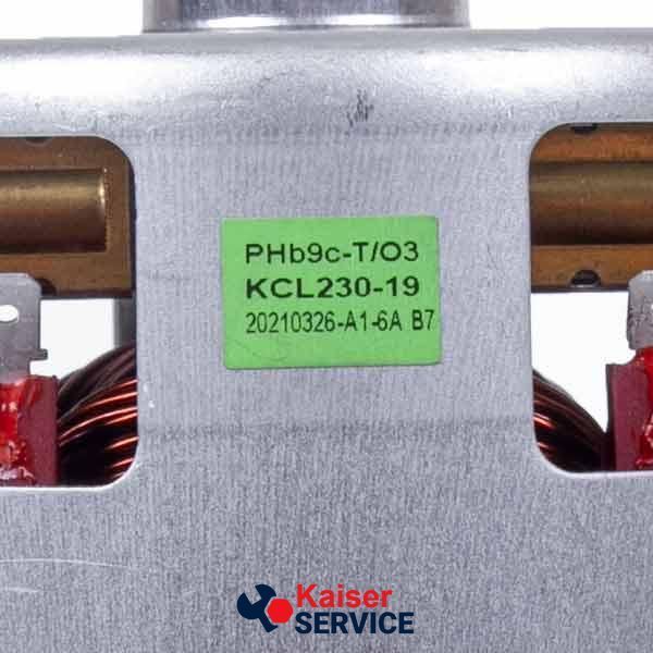 Двигун (мотор) для пилососа GORENJE KCL230-19 464806 1900W (з виступом) 409670 фото