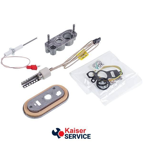 Электрод розжига и ионизации для конденсационного котла Bosch/Buderus Logamax Plus GB162 50-100 кВт 8738901633 616190 фото