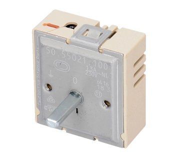 Переключатель мощн. конфорок (2-х зон.) для электроплиты EGO 50.55021.100 INDESIT (C00056412) 330717 фото