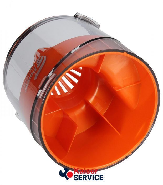 Фильтр циклонный в сборе для контейнераа пылесоса оранжевый PHILIPS (432200538601) 329300 фото