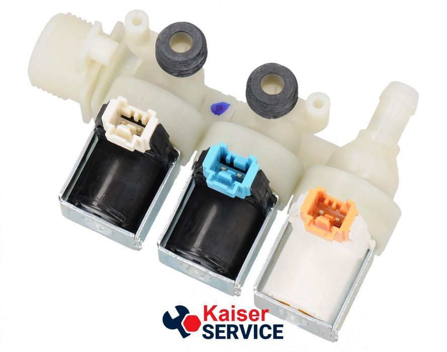 Клапан подачі води для пральної машини 3WAY/90/10/8mm INDESIT (C00110331) 275583 фото
